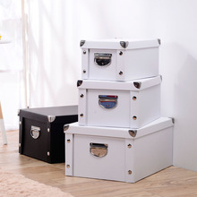 Vua sách dày lưu trữ giấy hộp đồ chơi hộp lưu trữ bao gồm quần áo trong hộp lưu trữ băng gấp hộp Giỏ lưu trữ