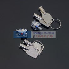 Nhấn khóa khóa khóa QJ51-9push-lock hộp đèn quảng cáo khóa tủ khóa cửa khóa kéo đẩy cửa trượt Khóa cửa cơ