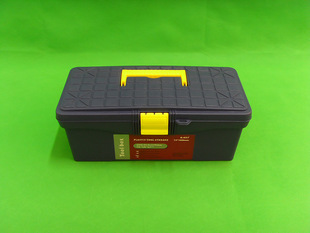 工厂供应G557中型塑料五金配件盒16寸多功能光缆施工工具箱