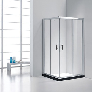 埃帝利钢化玻璃方形淋浴房 洗浴间滑动移门淋浴房 可出口浴房