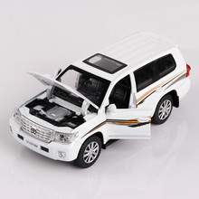 Đóng hộp) Mô hình xe hợp kim Jiaye Toyota Land Cruiser Off-road suv trẻ em đồ chơi xe mô phỏng 132 Mẫu xe