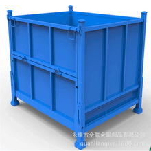 Kim Hoa Ôn Châu cung cấp gấp kim loại hộp doanh thu sắt bốn mặt doanh thu hộp tùy chỉnh Hộp kim loại bán buôn Lồng lưu trữ