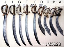 jm5623混批海盗刀万圣节鬼节仿真武器成人装扮道具剑马刀塑料玩具