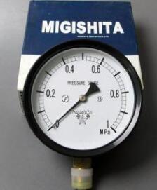 MIGISHITA圧力计s-03-r1/8(0-0.1mpa）丨原装正品包装