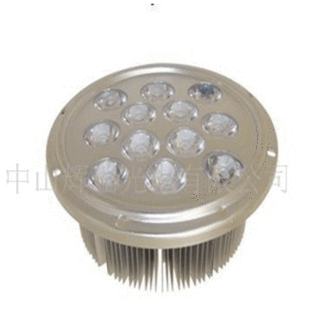 5-7W 大功率LED豆胆AR111灯外壳 内胆套件9-12W 铝材 沙银色