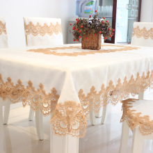 Phong cách châu Âu khăn trải bàn vải ren hình chữ nhật bàn cà phê bảng vải vải che khăn bán buôn tủ lò vi sóng Khăn trải bàn / khăn trải bàn