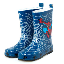 Spot boy xanh nhện người đàn ông mưa ủng cao su mưa giày trẻ em giày chống nước nhà máy cơ quan bán hàng trực tiếp Giày đi mưa