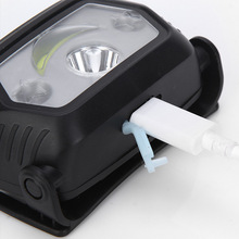 Đèn pha mới Sạc USB chói thấp chùm cộng với đèn câu cá cảm ứng bán buôn Đèn pha