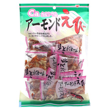 Nhật Bản nhập khẩu nhà mùa xuân cộng với canxi hạnh nhân tôm văn phòng đồ ăn nhẹ túi 15 túi nhỏ thực phẩm trẻ em bình thường Tôm ăn nhẹ