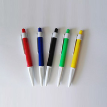 Nhà máy bán buôn đơn giản bút nhựa ép bút bi quảng cáo bút dầu tùy chỉnh in logo khuyến mãi in bút Bút bi