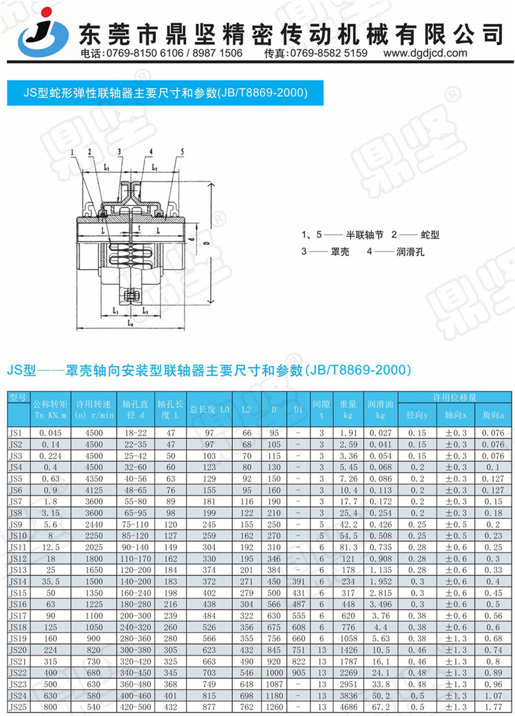 蛇簧联轴器 js蛇形弹簧联轴器 js蛇型弹簧联轴器