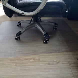 防滑耐磨透明环保PVC椅子垫 唇形方形地板地毯保护垫 厂家直销
