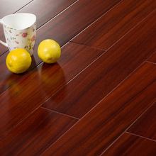 Sàn gỗ đĩa gỗ rắn Châu Phi gỗ hồng mộc hộ gia đình chống mài mòn 18mm bảo vệ môi trường sàn gỗ nhà máy bán hàng trực tiếp Sàn gỗ