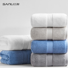 [Lee] chải bông khăn tắm bông tắm khăn 800g mới khăn dày để tăng trưởng khăn tắm 80 * 160 Khăn tắm / khăn tắm biển