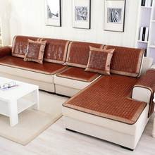 Nhà máy bán buôn mát vào mùa hè mạt chược mat không trượt ghế sofa đệm tùy chỉnh hiện đại nhỏ gọn tre mat sofa đệm Đệm / sofa đệm