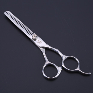厂家直销理发美发牙剪刀 批发不锈钢理发剪刀  6.0剪发牙剪刀