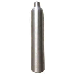 铝合金无缝高压气瓶20mpa 0.38L50直径黑亮