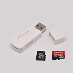 厂家大量供应 usb 3.0 micro sd 高速读卡器 3.0 tf单卡读卡器