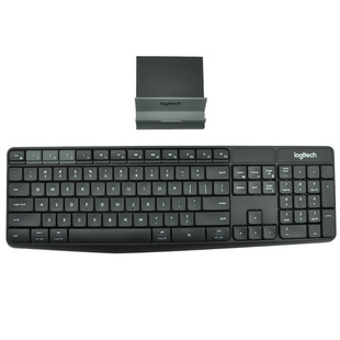 Logitech罗技K375全尺寸蓝牙键盘无线笔记本键盘平板电脑蓝牙键盘