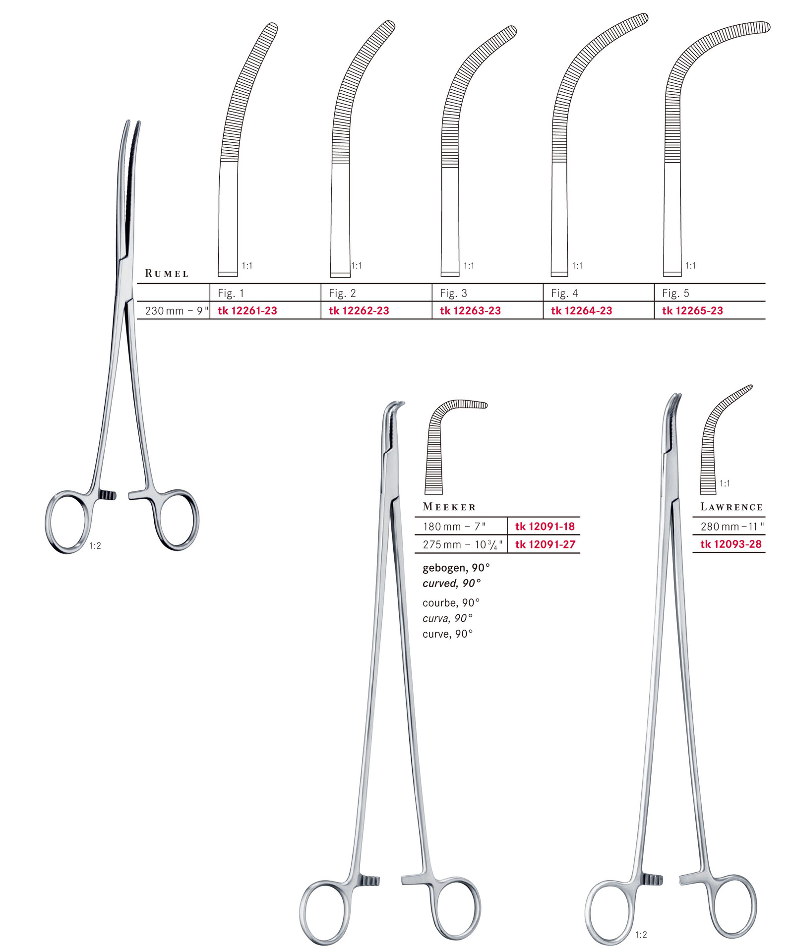 德国进口止血钳分离结扎钳kelly-fraser overholt forceps