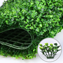 Bán buôn mô phỏng nhà máy tường cỏ cỏ bạch đàn nhân tạo nhựa mô phỏng nền cỏ trang trí tường nhà máy Sân cỏ nhân tạo