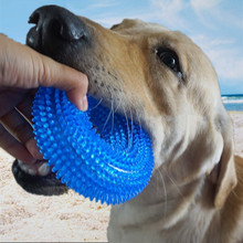 Pet đồ chơi bóng đồ chơi âm thanh cắn chịu dọn dẹp những con chó lớn vàng gai TPR mol răng đồ chơi chó con chó đồ chơi Đồ chơi chó