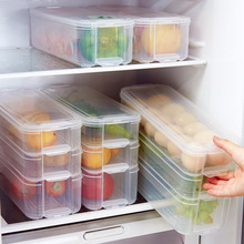 Bán buôn kiểu Nhật hộp nhiều lớp tủ lạnh crisper lưu trữ đông lạnh bánh bao trứng hộp ngũ cốc hộp thực phẩm khô Hộp chiên, hộp ăn trưa