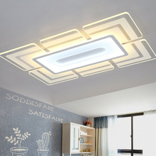 Đèn trần LED siêu mỏng 1,2 m hiện đại tối giản phòng khách đèn hình chữ nhật hội trường đèn phòng ngủ chính mờ Đèn trần hiện đại