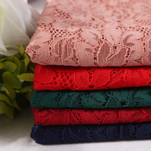 Vải nhiều gửi ren Vải mới của phụ nữ Vải dệt kim Mùa xuân và mùa hè Vải co giãn sinh thái cho trẻ em Vải ren