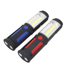 Ngoài trời đèn ánh sáng cắm trại đa chức năng ánh sáng khẩn cấp COB USB sạc pin nội bộ hoặc pin đèn làm việc Đèn pin