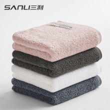 Sanli mới dài chủ yếu bông khăn bông khăn khăn rửa khăn đơn giản mua quà tặng biểu tượng tùy chỉnh Khăn