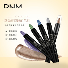 DNM trang điểm mắt chính hãng màu ngọc trai bút cao ánh sáng xoay mắt bóng bút mờ nằm ​​bút tằm tùy chỉnh 16 màu tùy chọn Bóng mắt