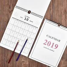 Lịch vẽ tay sáng tạo 2019 lịch treo lịch đơn giản lịch kế hoạch ghi chú lịch có thể được xé lịch với lịch trang trại Lịch