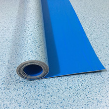 PVC nhựa kỹ thuật sàn gỗ 1.6MM chống thấm dày sàn chống mòn nhựa sàn nhựa xanh bán buôn Sàn nhựa PVC