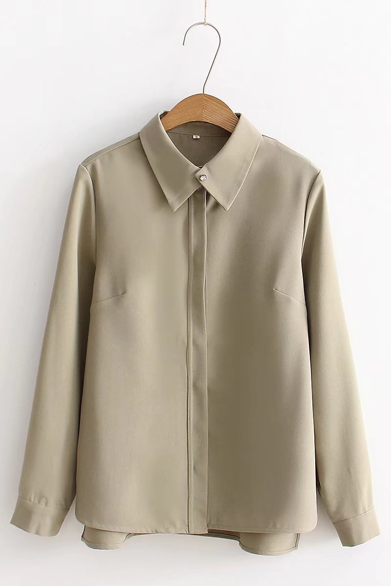 high-quality ten-color chiffon shirt top   NSAM28374
