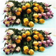 [Rose] hoa hoa khô khô Rose Rose gói tùy chỉnh khô hoa khô tự nhiên nguyên liệu bán buôn hoa ở Vân Nam Hoa khô hay