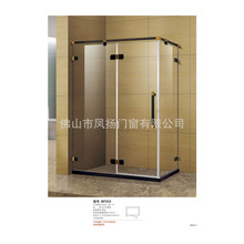 Phòng tắm vách ngăn phòng tắm hình vòng cung hình quạt tắm kính cửa phòng tắm vòi hoa sen phòng Feng Yang công ty tùy chỉnh Phòng tắm tùy chỉnh