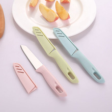 Hộ gia đình bánh kẹo dao màu thép không gỉ dao hoa quả cắt bộ màu di động của dao nhà bếp gọt trái cây dao dao Dao và kéo