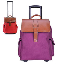 Quà tặng tùy chỉnh Oxford ba lô vải đa năng xe đẩy hành lý cho nam và nữ kéo hành lý gói hành lý Vali nóng