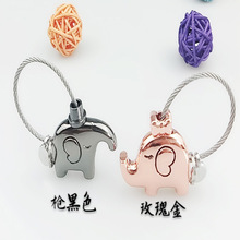 vài món quà Tanabata keychain đối tượng sáng tạo ngay chính con voi chuỗi dây chuyền kim loại món quà đáng yêu xe Quà sinh viên