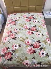 Chuyên sản xuất các phiên bản nâng cấp flannel hoa dày mới tùy chỉnh (nhung nhung) Chăn flannel