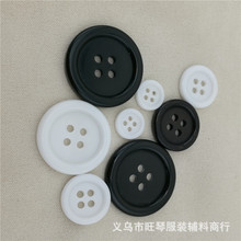 Các nút nhựa cổ mịn trực tiếp Phát hiện các nút rộng vành dày và mỏng Vải thân thiện với môi trường