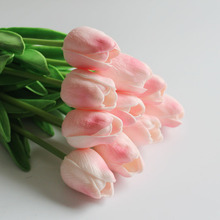Stock PU mini tulip nhân tạo hoa trực tiếp nhà máy hoa tulip nhân tạo hoa giả Sản phẩm hoa