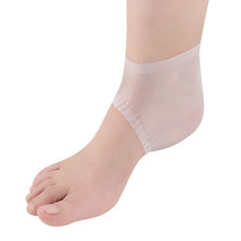 Silicone gót chân thiết kế nữ gót chân bảo vệ tay áo nam chân gót chân silicone gót tay mềm gót chân Miếng dán gót