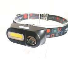 Thương mại điện tử xuyên biên giới cho đèn pha lũ COB LED chói USB sạc đèn pha 18650 đèn pha câu cá đêm gắn trên đầu Đèn pha