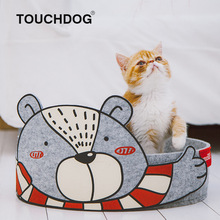 Touchdog nó nó 2019 chất lượng mới của mèo cào gãi mèo đồ chơi thú cưng mục kép sử dụng di động Tấm lót mèo