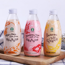 Đài Loan uống sữa Đài Loan Đài Loan đặc biệt Sữa trẻ em uống sữa 250ml6 chai sỉ Nước giải khát có chứa sữa