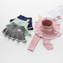 Mùa xuân và mùa thu mới 2019 cô gái thể thao Hàn Quốc váy cotton vải trẻ em quần đáy quần bán buôn quần lửng trẻ em Culottes