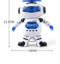 Gian hàng bán robot nhảy không gian nóng Hyun nhảy robot điện xoay tròn 360 độ nhạc nhẹ Mô hình robot