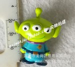 动漫周边 3cm 玩具总动员 三眼怪 alien 三眼仔 手办 模型 摆件